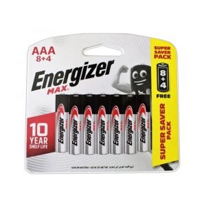 Energizer MAX ALKALINE BP12(8+4) AA