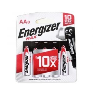 Energizer MAX ALKALINE BP8 AA