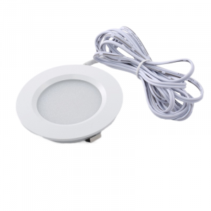 12v Led Cabinet Puck Light Hardwired Bulbs Kit Boat Ceiling Low Voltage Slim Aluminum Round Ultra Thin 2.5w Manufacturers