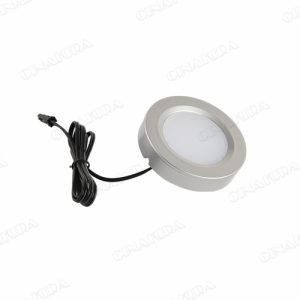 12v Led Cabinet Puck Light Hardwired Bulbs Kit Boat Ceiling Low Voltage Slim Aluminum Round Ultra Thin 2.5w Manufacturers
