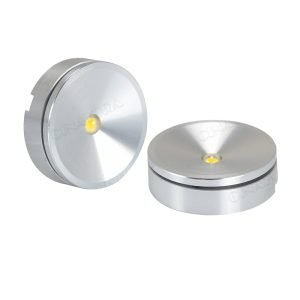 1W LED puck light DC12V ultra thin round under cabinet light downlights